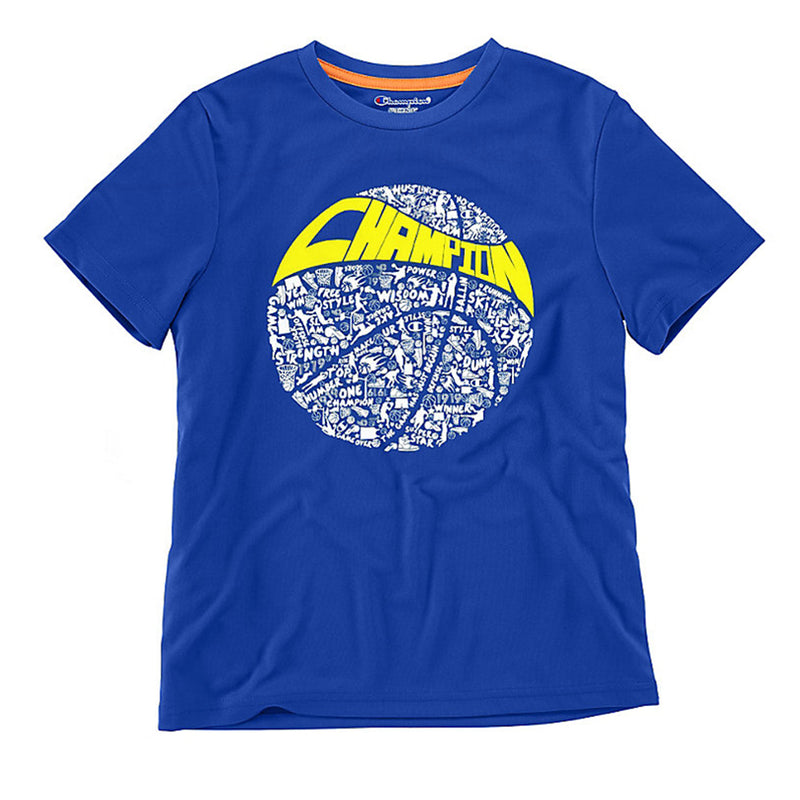 Champion Boys` Short Sleeve Graphic T-Shirt-C8260S