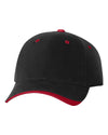 Sportsman Dominator Cap, Adjustable, Red/Black