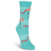 K. Bell Womens I Dont Give A Flock Crew Socks