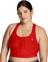 Champion Mesh-Vented Compression Plus-Size High Support Sports Bra
