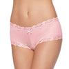 Maidenform Women`s Cheeky Cotton Scalloped Lace Hipster