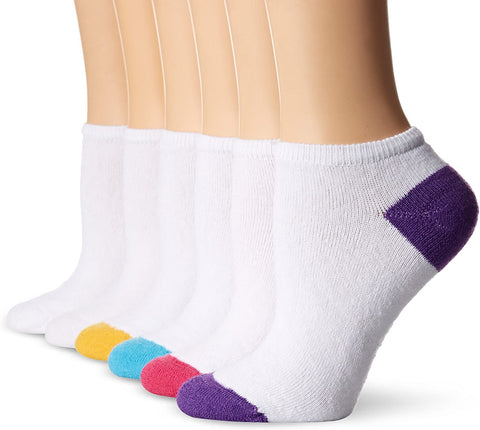 Fruit Of The Loom Womens 7 Pack No Show Socks