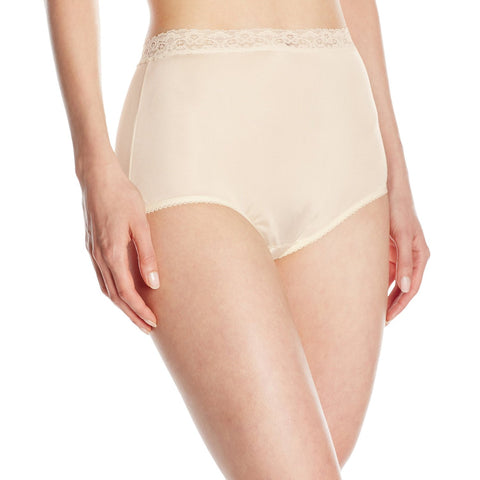 Vanity Fair Perfectly Yours Women`s Nylon with Lace Brief