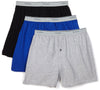 Fruit of the Loom Men`s 3-Pack Solid Knit Boxers