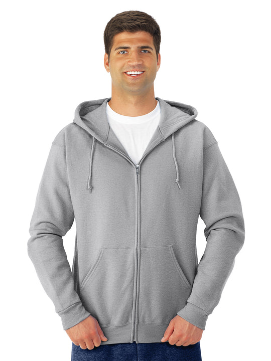 Jerzees Adult NuBlend Full Zip Hooded Sweatshirt