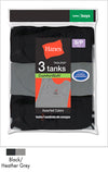 Hanes Boy's Dyed Tank Top 3 Pack