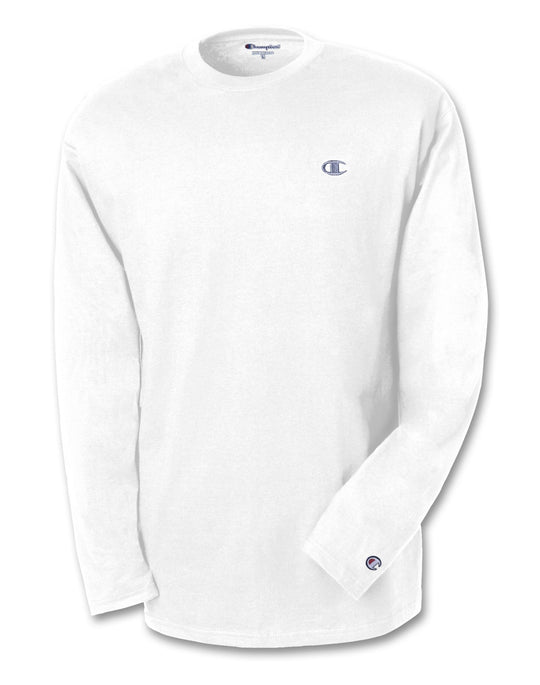 Champion Cotton Jersey Long-Sleeve Men's T Shirt