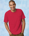 Hanes TAGLESS EcoSmart Men's Pocket T-Shirt