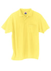 Hanes StayClean Cotton-Blend Jersey Men's Polo with Pocket