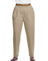 Just My Size Pleat Front Twill Pants, Petite