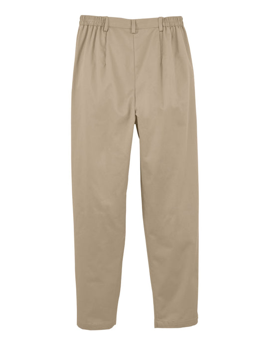 Just My Size Pleat Front Twill Pants, Petite
