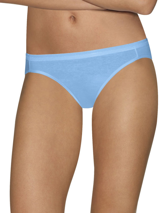 Hanes Womens Ultimate Comfort Cotton 5-Pack Bikinis