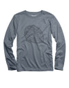 Champion Boys` Long Sleeve Thermal Graphic T-Shirt