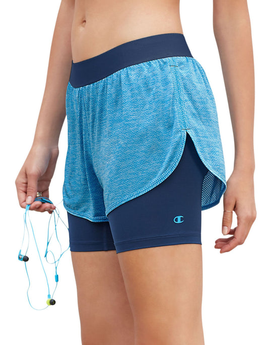 Champion Vapor 6.2 Women`s Two-in-One Shorts