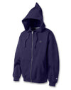 Champion Men`s Super Hood® Full-Zip Hoodie with Small Embroidered C