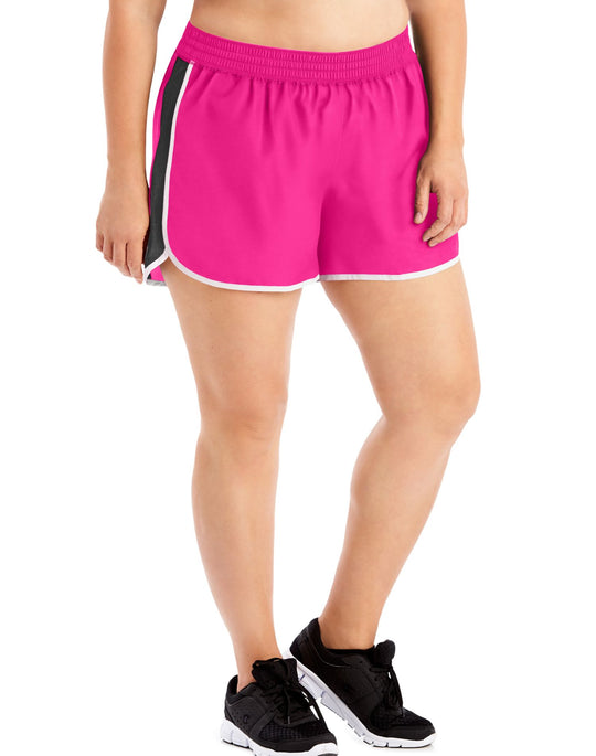 Just My Size Womens Active Woven Run Shorts