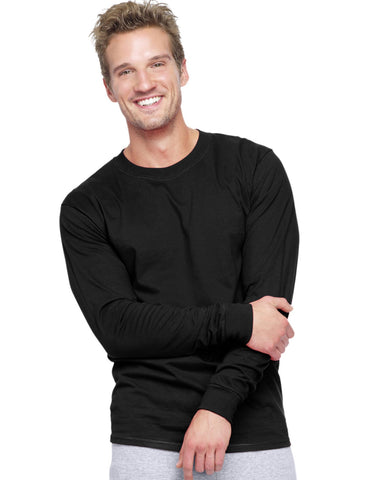 Hanes Beefy-T Adult Long Sleeve T-Shirt Tall