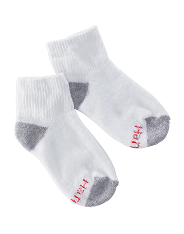 Hanes Boys Red Label Cushion Ankle Socks 6 Pairs