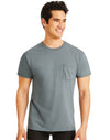 Hanes Men's Soft And Breathable Pocket Tee Assorted 6-Pack