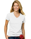 Hanes Relaxed Fit Women's ComfortSoft V-neck T-Shirt # 5780
