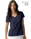 Hanes 4.5 oz Women's NANO-T V-Neck T-Shirt