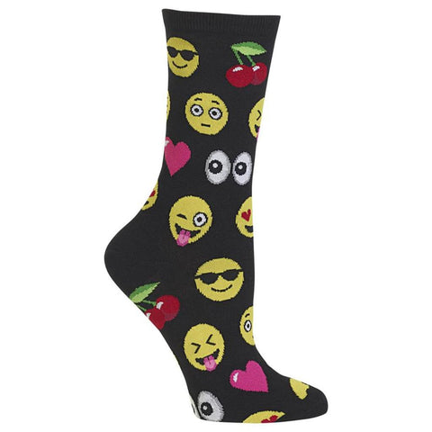 Hot Sox Womens Emoji Sock