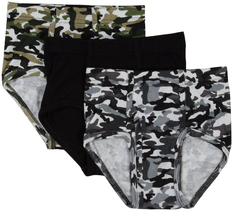 Hanes Boys Comfort Soft Waistband Printed Brief 3 Pack