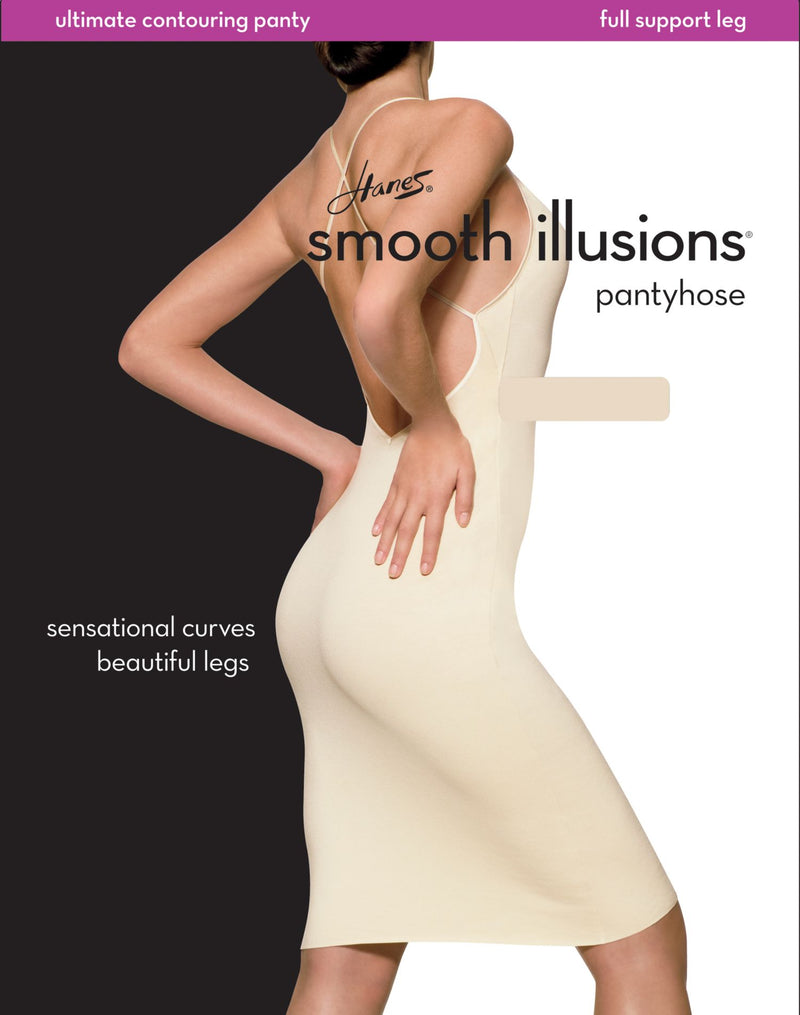 Hanes Smooth Illusions Ultimate Contouring Sheer Hosiery 1 Pair