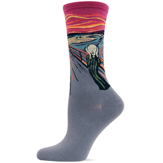 Hot Sox Womens Collection The Scream Trouser Sock