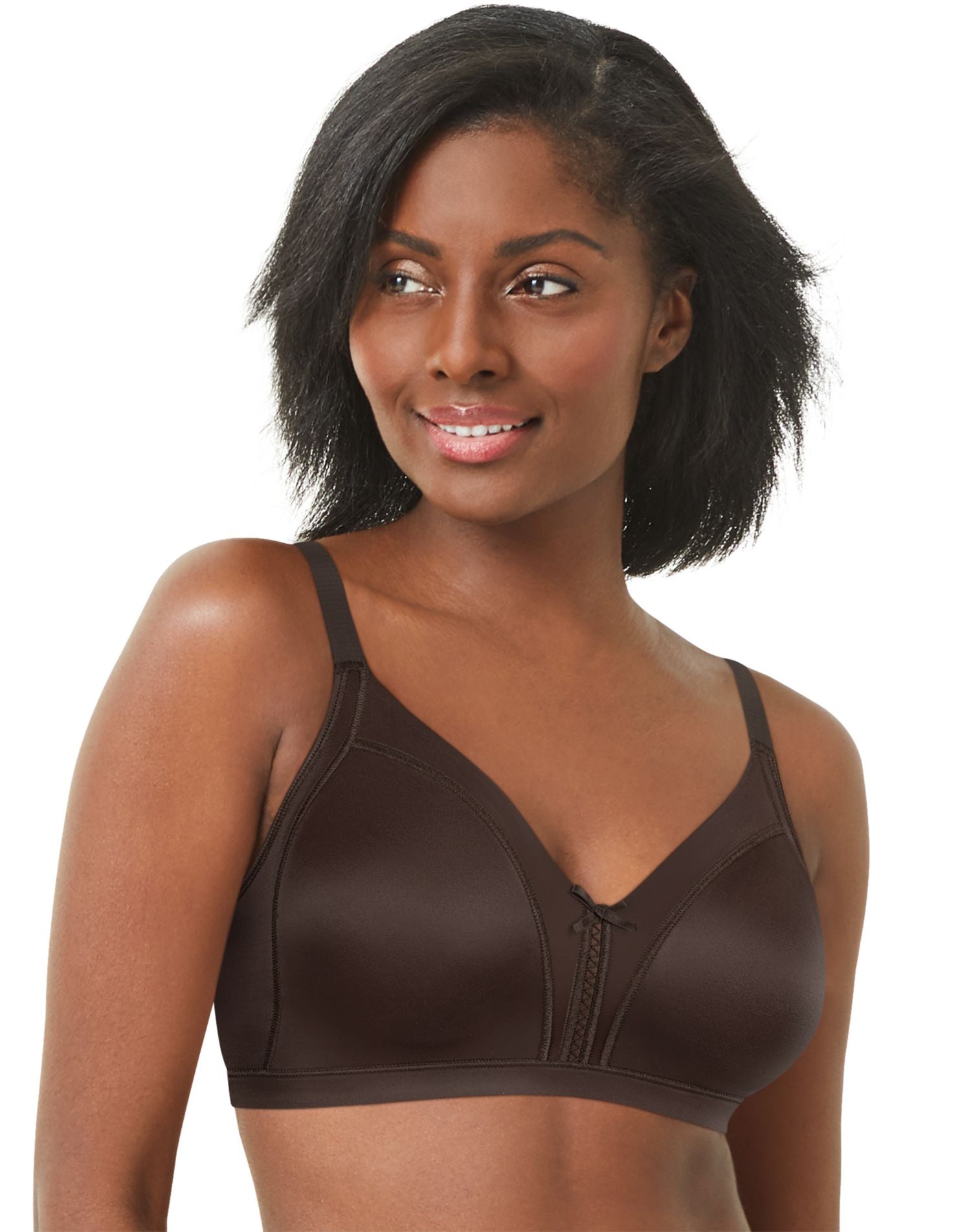 DF0044 - Bali Womens Double Support Soft Touch Back Smoothing Wirefree Bra