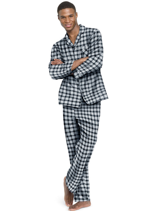 Hanes Men`s Flannel Pajamas