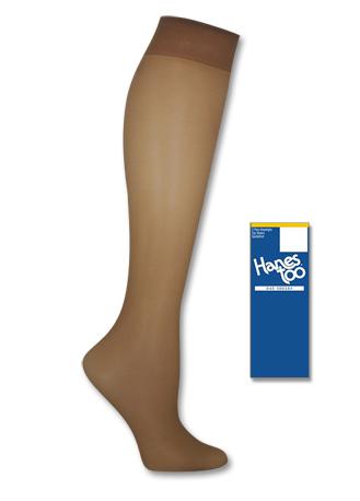 Hanes Too Sheer Knee High 2 Pair Pack
