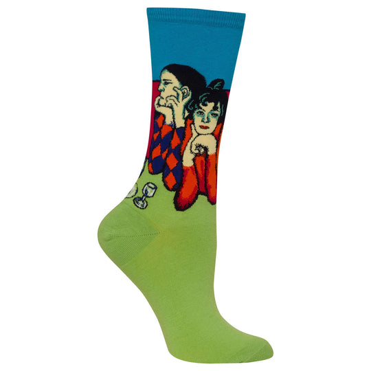 Hot Sox Womens Two Acrobats Socks