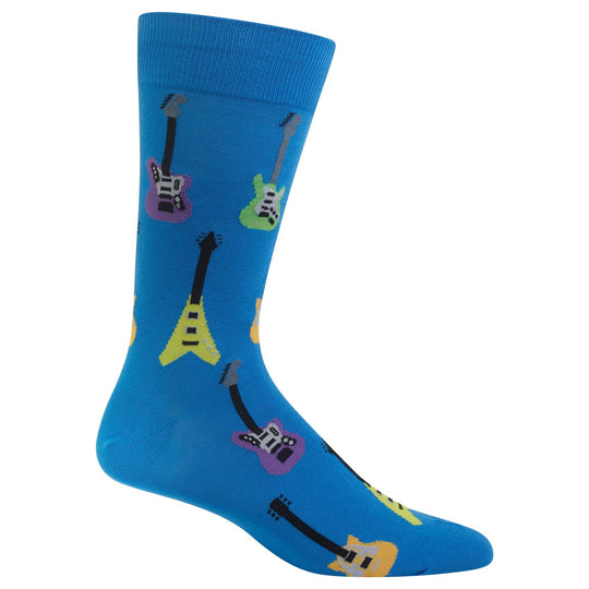 Hot Sox Mens Basics Collection Electric Guitars Sock