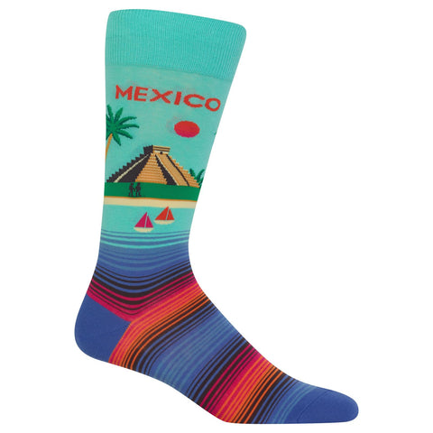 Hot Sox Mens Mexico Socks