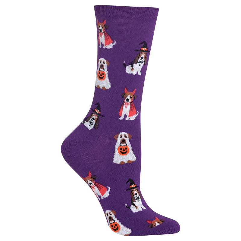 Hot Sox Womens Costume Dogs Crew Socks