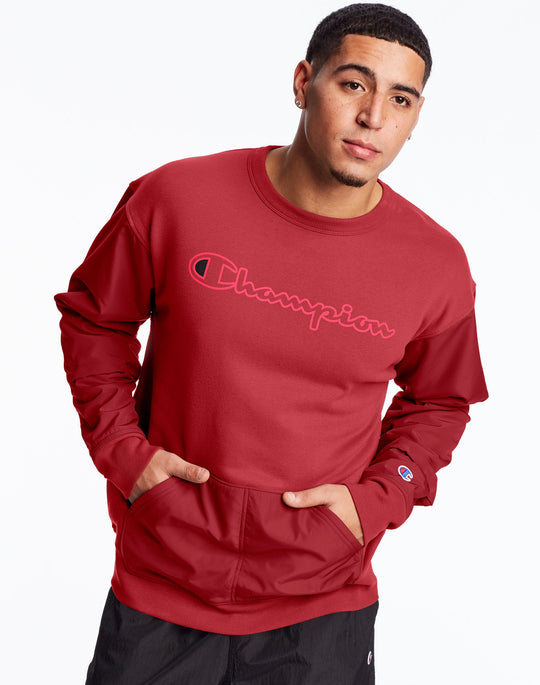 Champion Mens Urban Fleece Crew