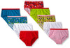 Fruit Of The Loom Girls 10 Pack Assorted Cotton Brief