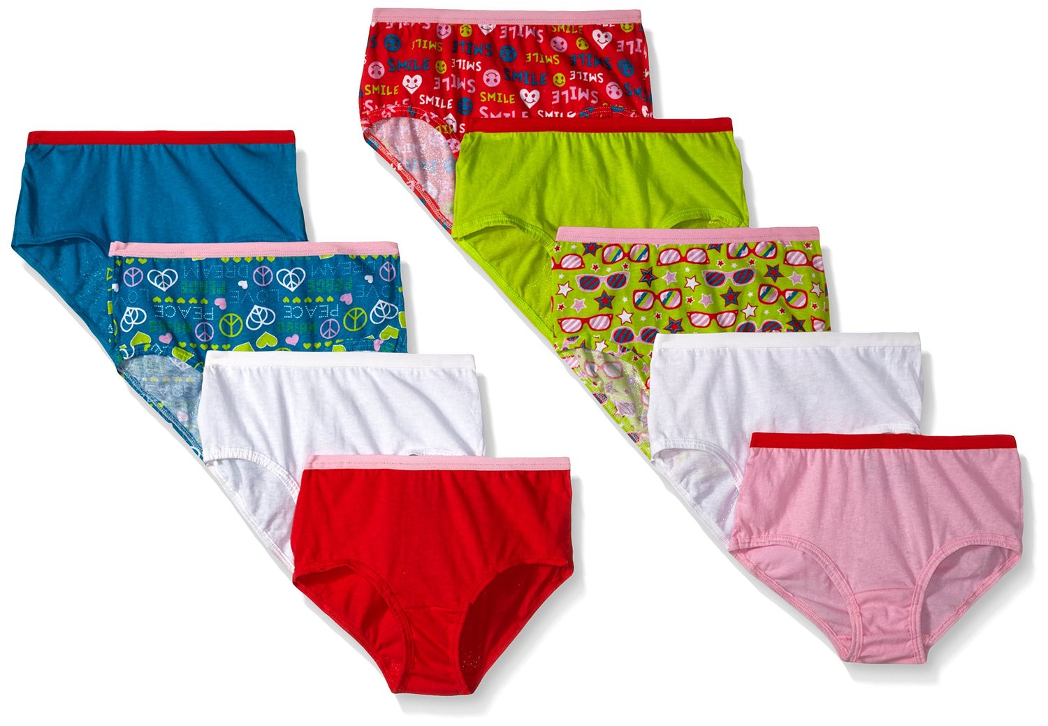 Fruit Of The Loom Women's 10pk Cotton Briefs - Colors May Vary 10