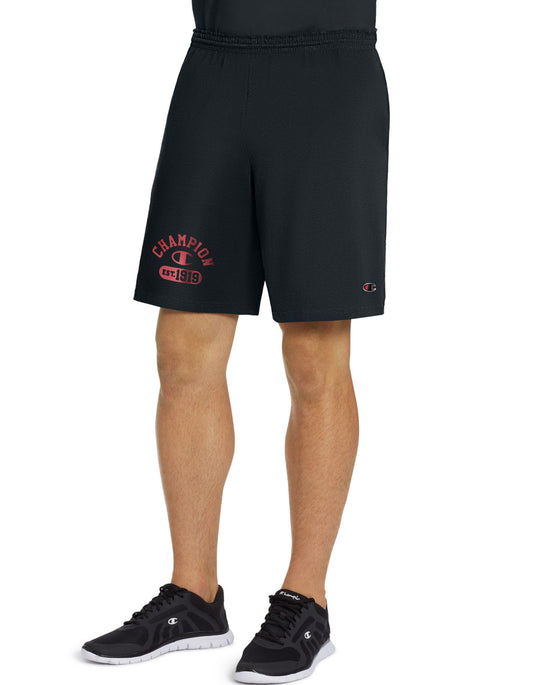 Champion Men's  9-Inch Jersey Short With Pockets