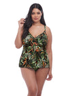 Elomi Womens Amazonia Moulded Tankini with Adjustable Neckline