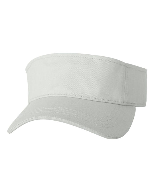 Sportsman Sandwich Visor, Adjustable, White