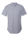 Burnside Stretch-Stripe Short Sleeve Shirt