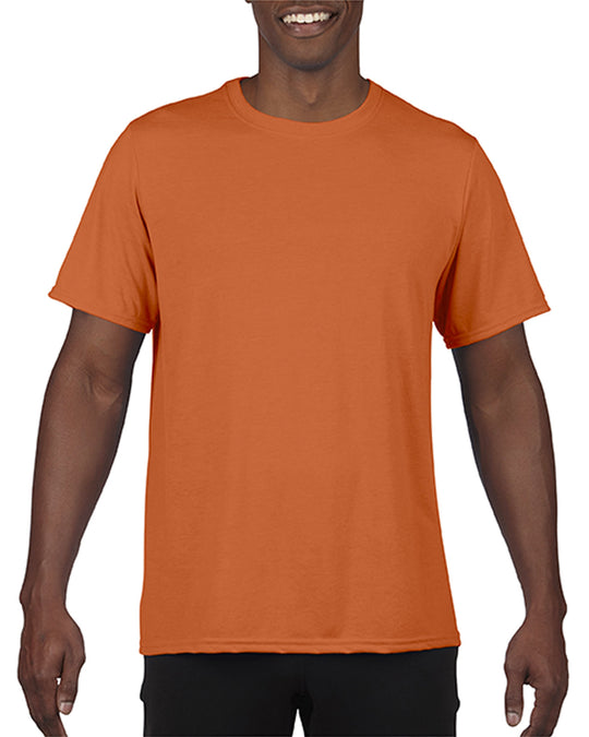 Gildan Mens Performance Core T-Shirt, S, Sport Dark Maroon