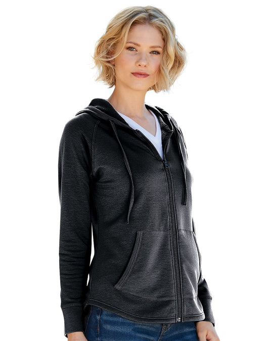 Weatherproof Women’s Heat Last Fleece Faux Cashmere Full-Zip Hooded Sweatshirt W