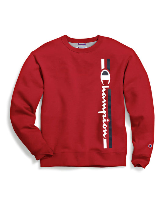 Champion Mens Powerblend Fleece Crew