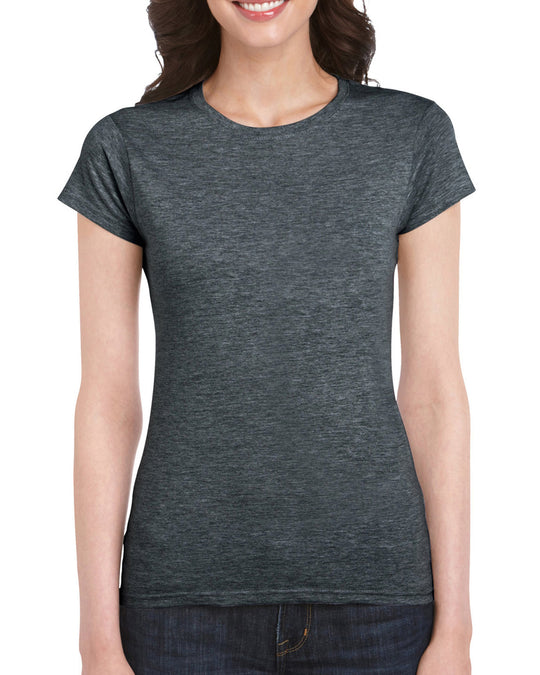 Gildan Ladies Softstyle  T-Shirt, XL, White