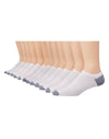 Hanes Mens FreshIQ X-Temp Super Low No Show Socks 12-Pack