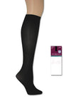 Hanes Silk Reflections Opaque Knee Highs w/ No Slip Band 1 Pair Pack