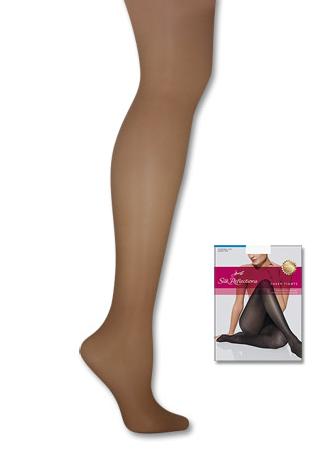 Hanes Silk Reflections Lasting Sheer Tights w/ Control Top 1 Pair Pack